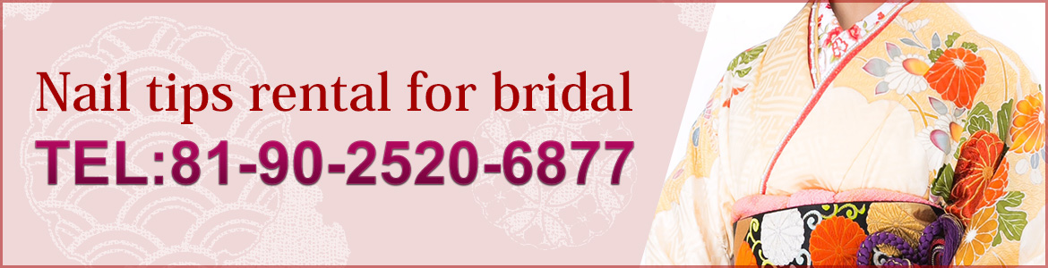 Nail tips rental for bridal